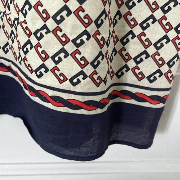 Gucci Button Down Shirt with Geometric Pattern - Picture 8 of 11